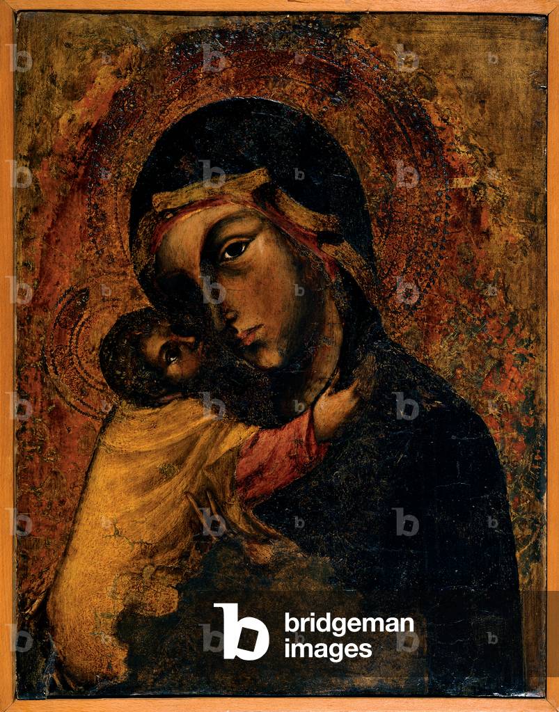 Madonna and Child, (panel)