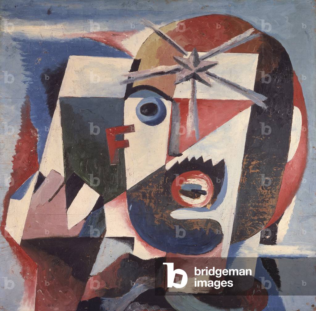 Portrait of Marinetti, 1939 (oil on board)