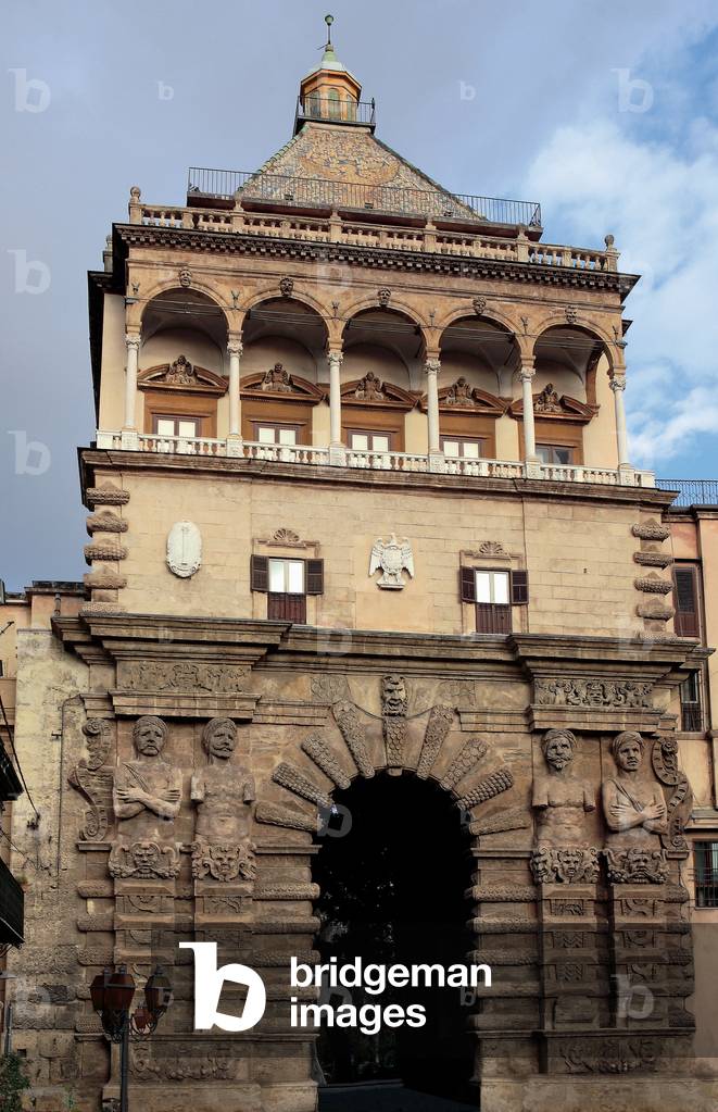 Palermo, Porta Nuova (New Gate), 1583