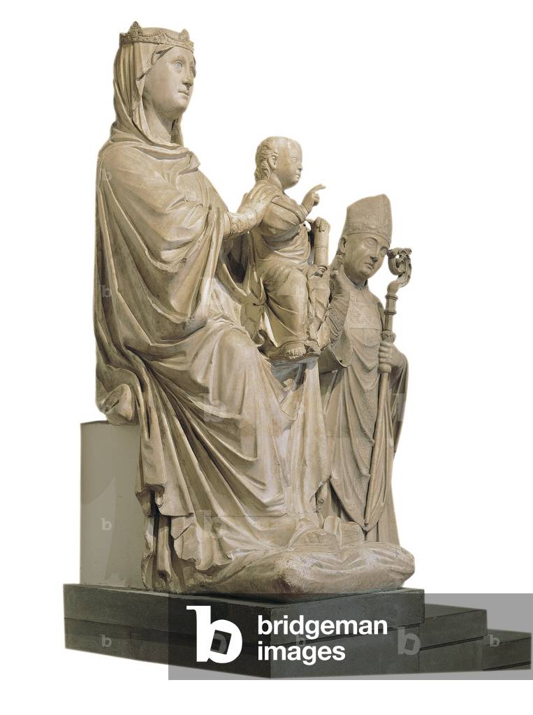 Majesty. Madonna and Child with Sts Zenobius and Reparata, 1296 - 1302 (marble)
