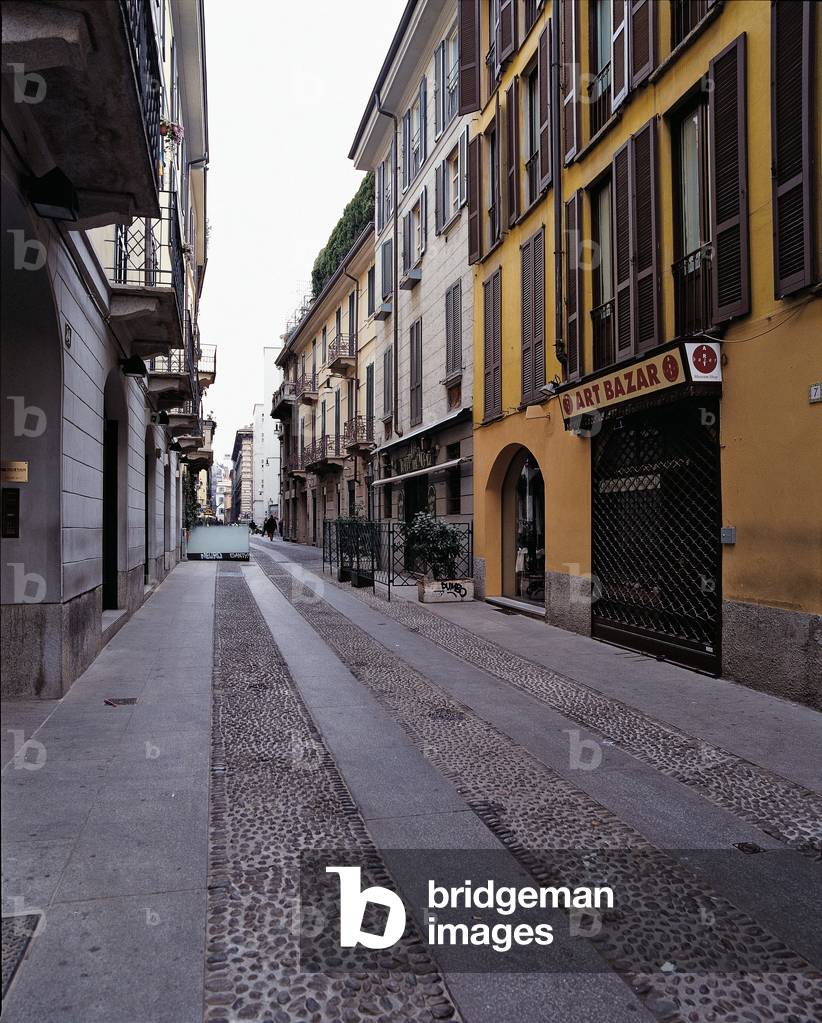 Brera district (quartiere Brera), 19th Century
