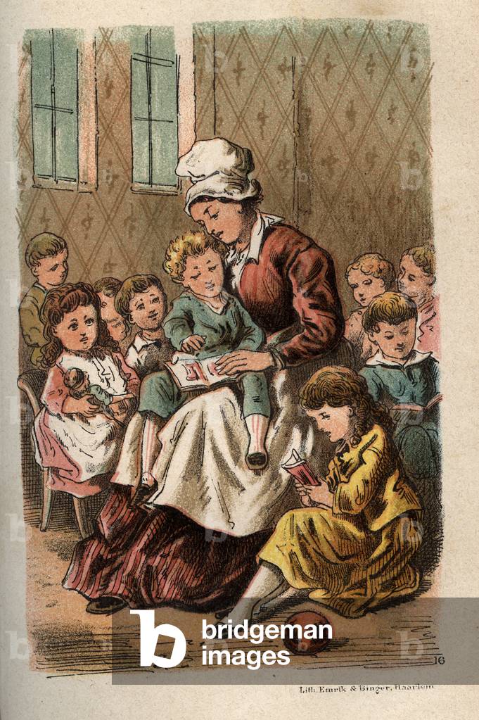 Ritratto della maestra Louise Scheppler, 1887 (illustrazione)