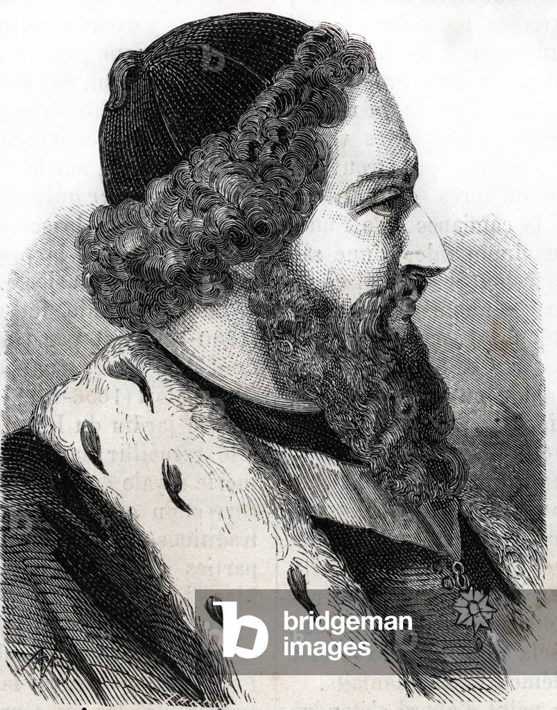 Portrait of Joseph Pitton de Tournefort (1656-1708) (engraving)