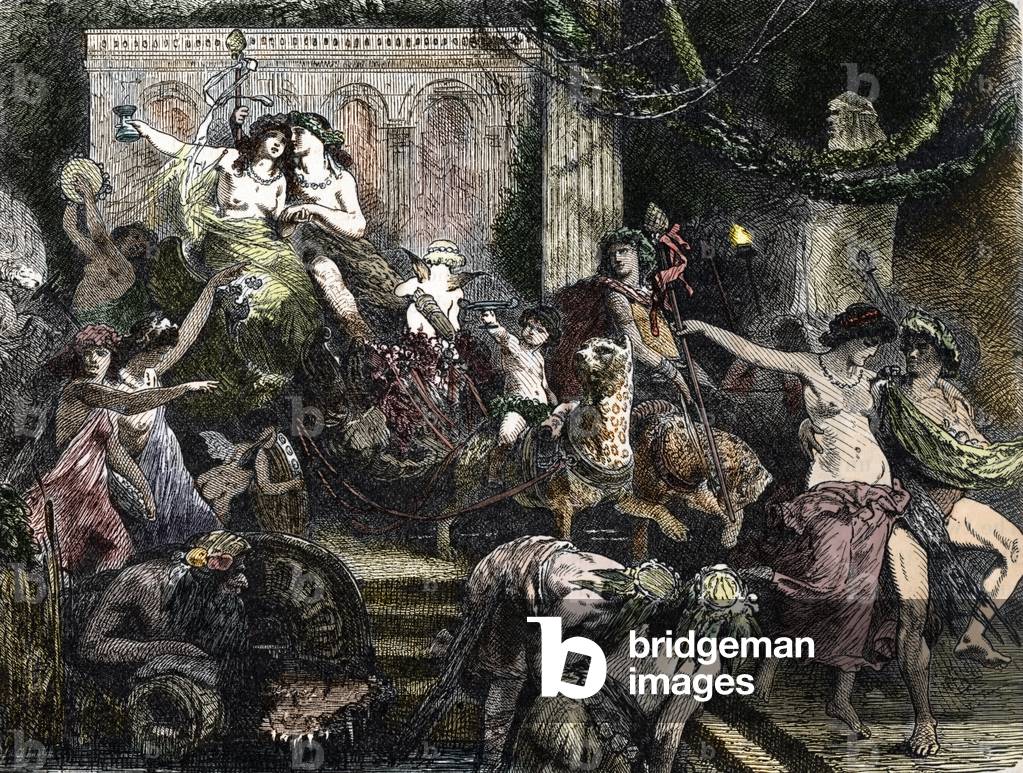 Antica Grecia: «» Misteri d'Eleusis»» (Misteri Eleusini, iniziazioni organizzate ogni anno per il culto di Dem