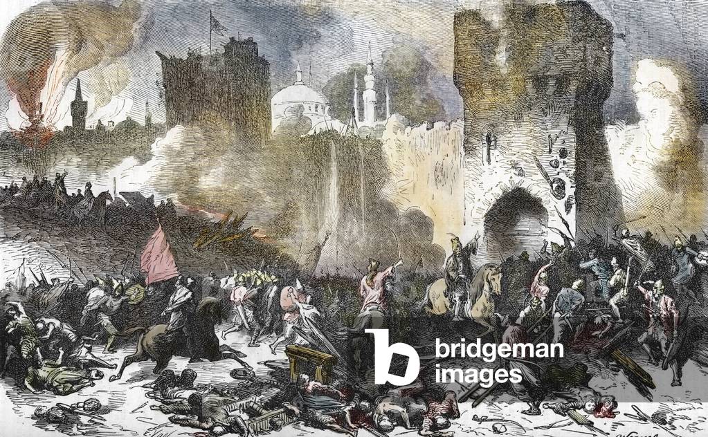 Image of Capture of Constantinople The Armee of the Ottoman Sultan Mehmet