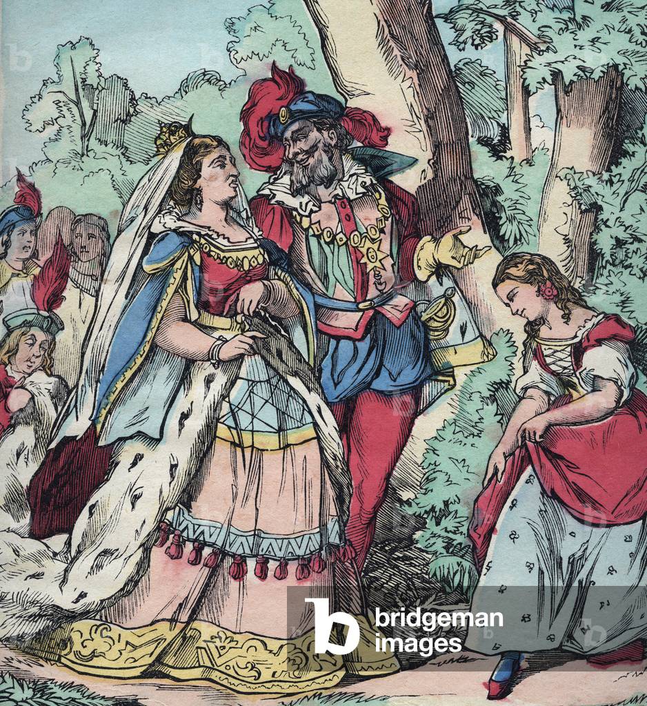 Clove, girofla, 19th century (Epinal print))