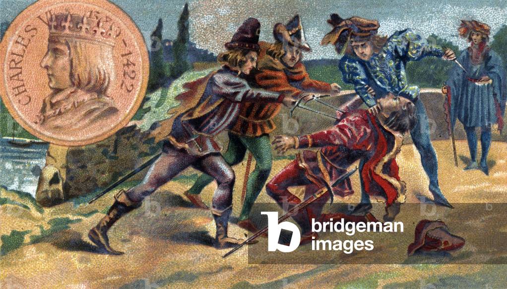 Hundred Years War (Civil War between Armagnacs and Burgundians): Assassination of John I of Burgundy (1371-141