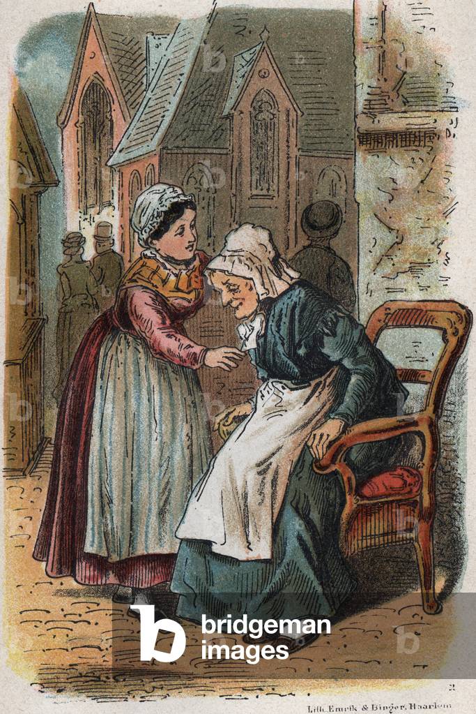 Image de Dessin représentant Une jeune fille 1887