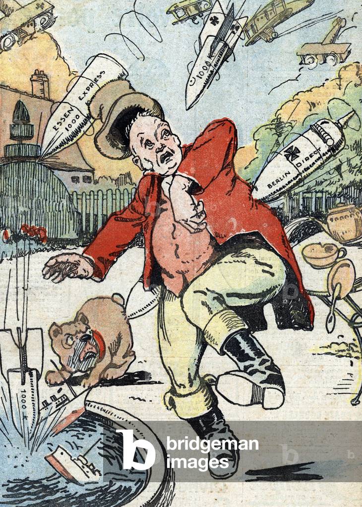 Bild von Zeichnung "Karikatur" 1921