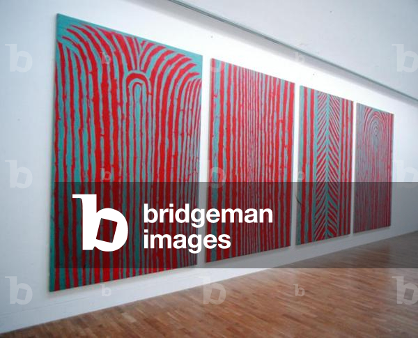 Echo Series, 1988-89 (oil on gesso on linen) (see 166489-146494)