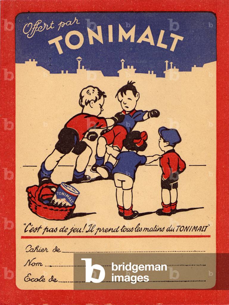 Protege cahier Lait en poudre Tonimalt
