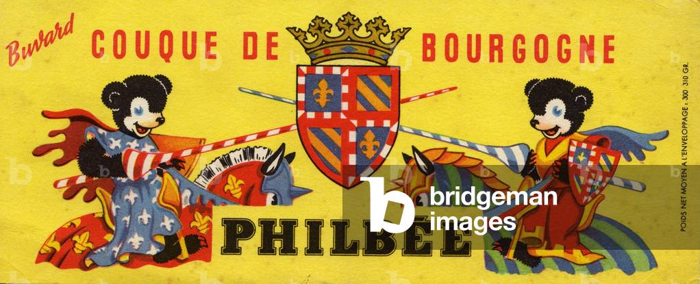 buvard pain epices Philbee ours chevaliers