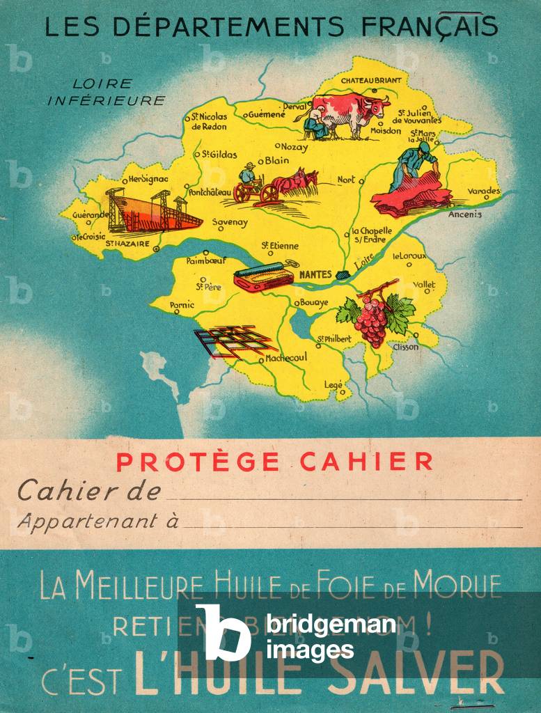 Protege cahier les departements fran̤ais
