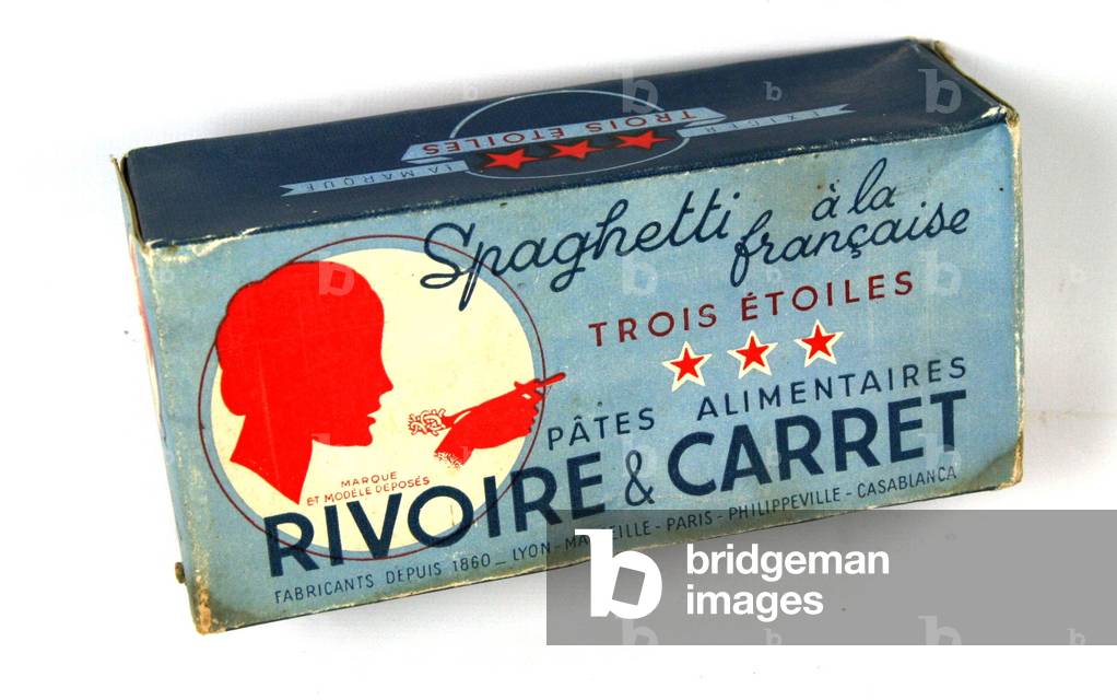 Spaghetti box Rivoire and Carret circa 1945