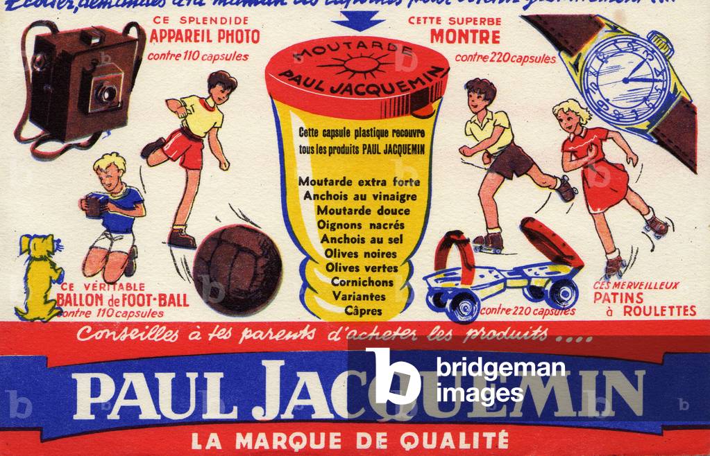 Jacquemin mustard blotting