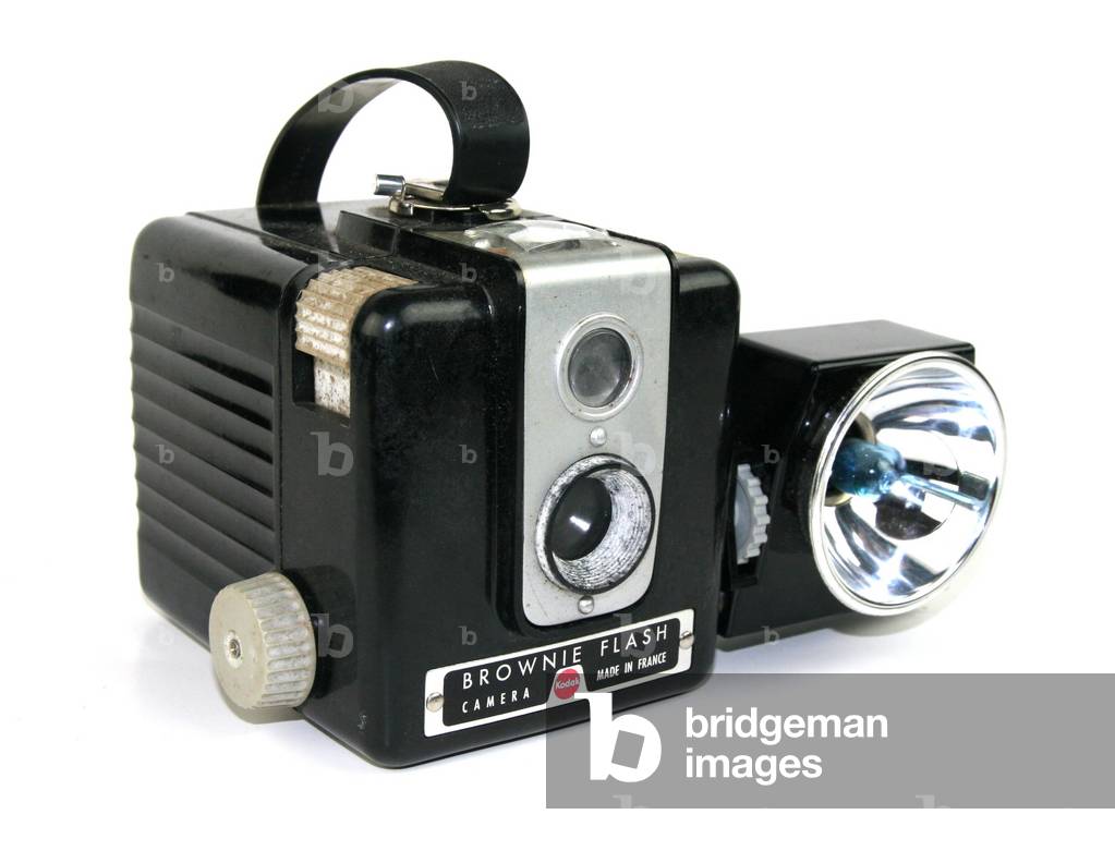 Brownie camera with flash sound
