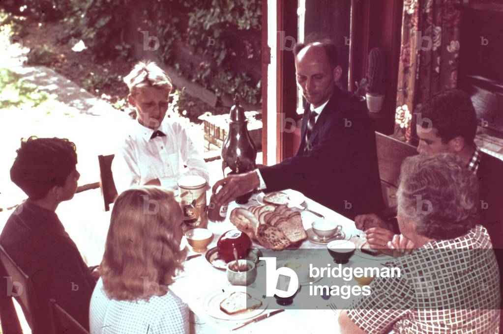 Petit dejeuner familial