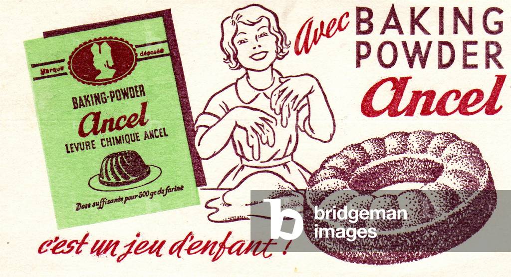 Buvard Ancel baking Powder