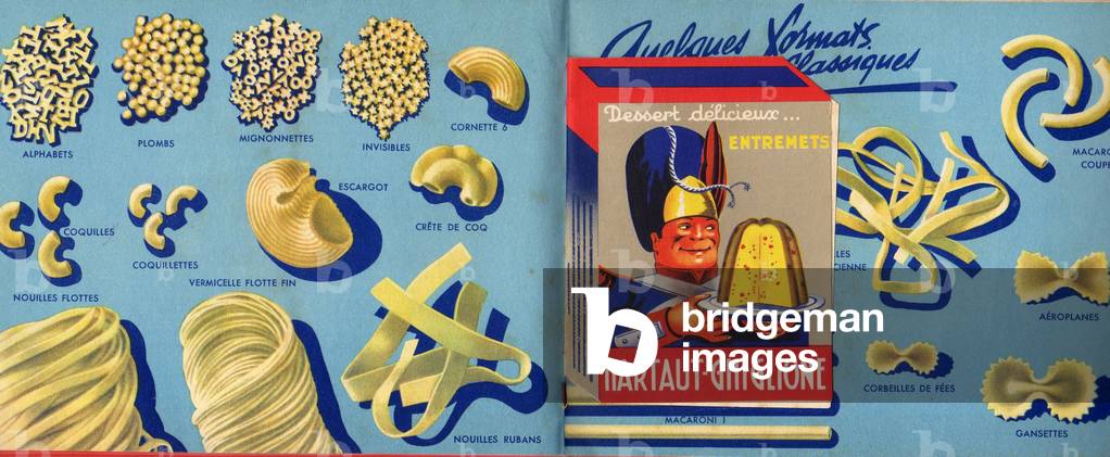 Catalogue of noodles and pasta Hartaut Ghiglione