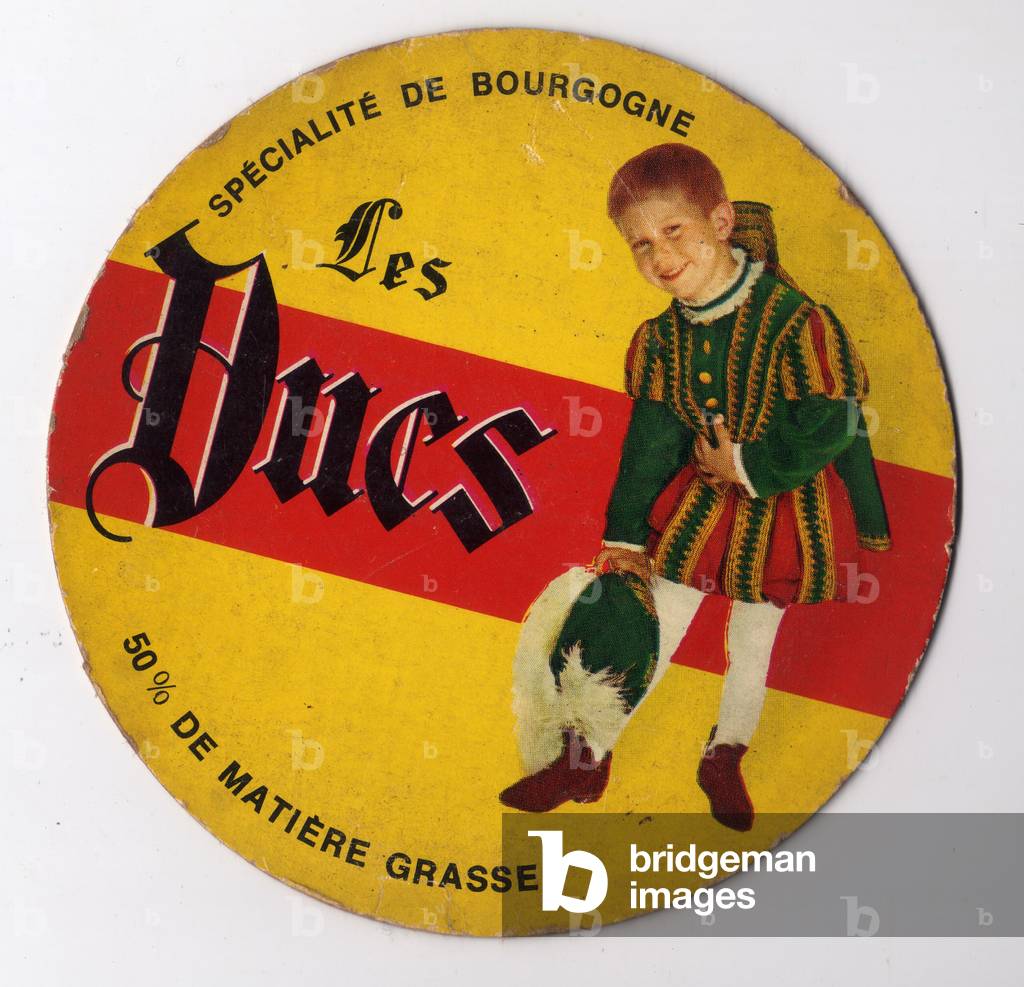 Cheese label Les Ducs