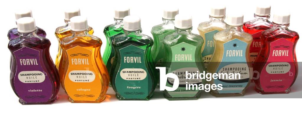 Forvil Shampoo Bottles circa 1950