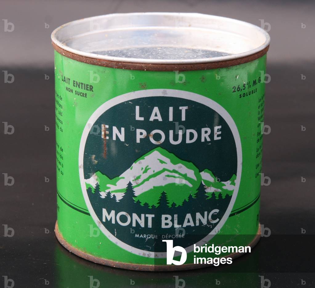 Box of milk powder Mont Blanc circa 1955