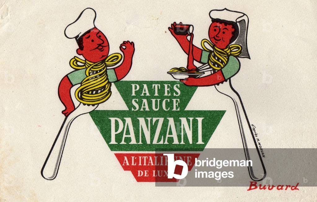 Drinking pasta Panzani (print)