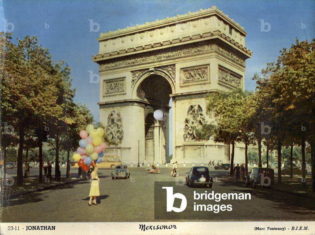 Carte Postale Musicale Arc De Triomphe Carte Postale Musicale Arc De Triomphe