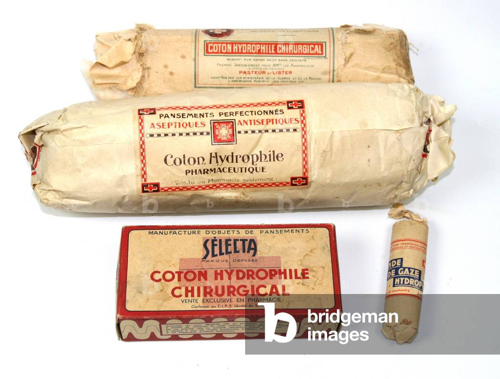 Box and Packages of Hydrophilic Cotton