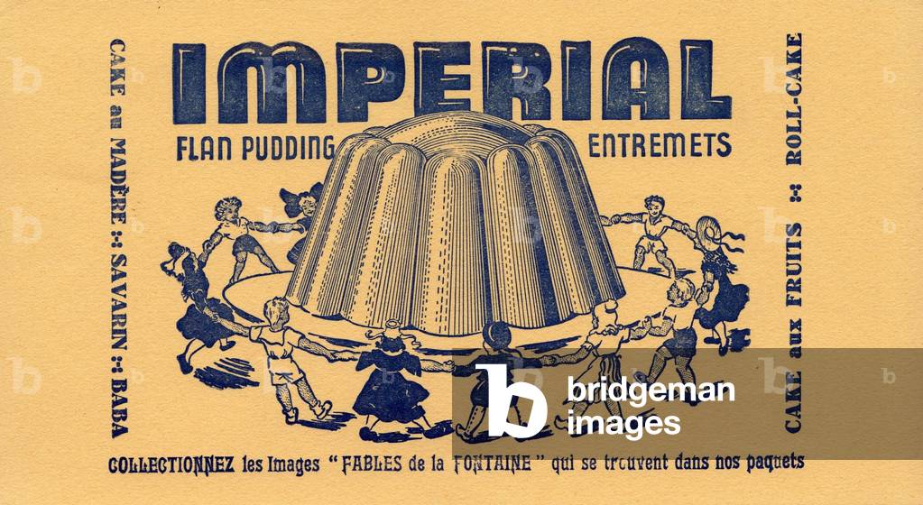 Buvard Flan imperial vers 1950