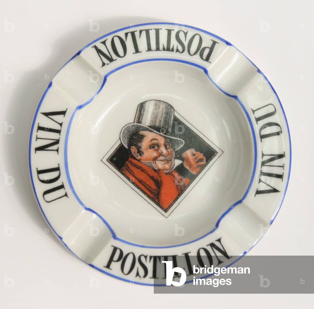 Ashtray offered by Postillon wines
