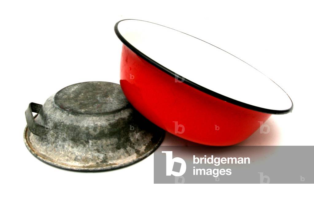 Zinc and Enamel Bowls