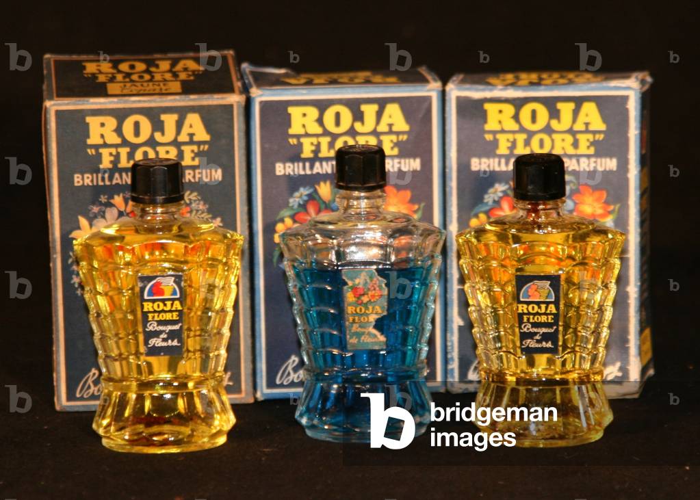 Bottles of brilantine Roja around 1950