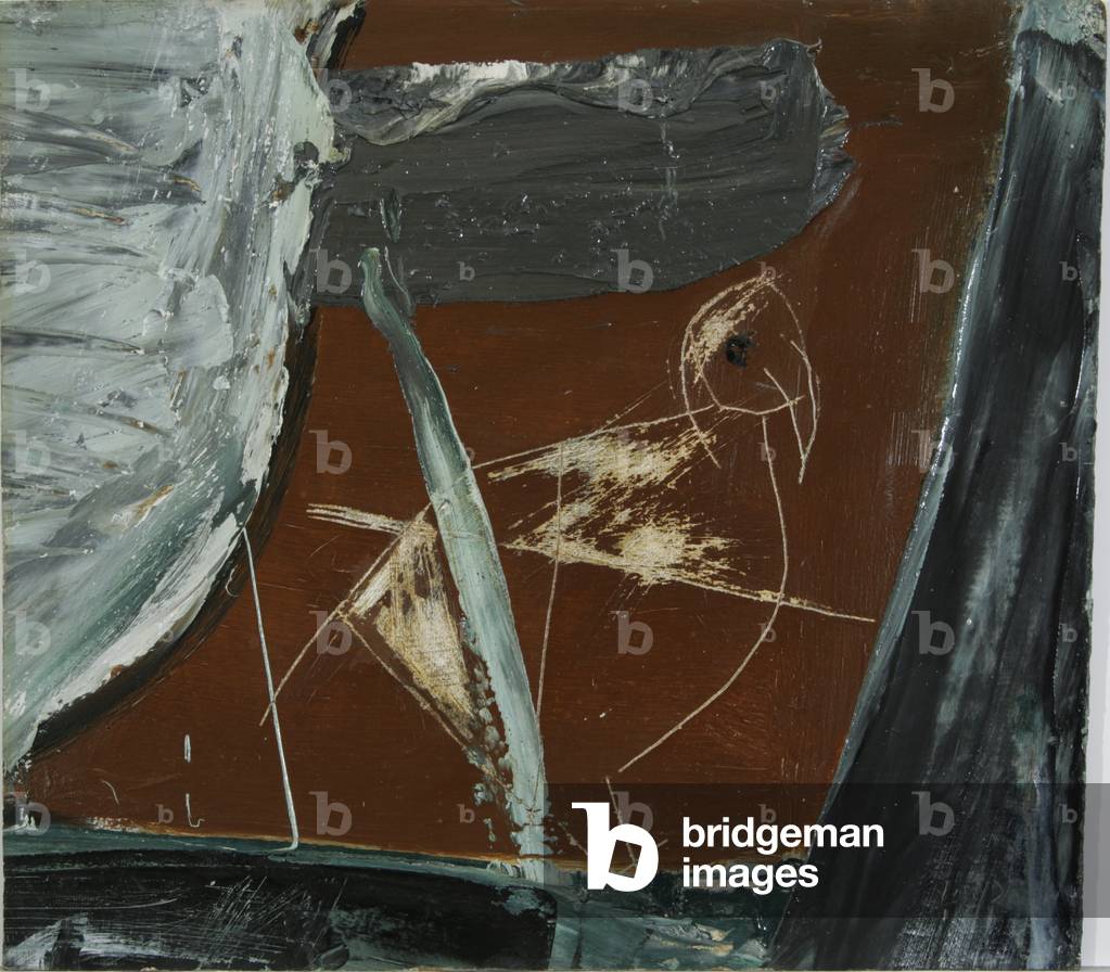 Bird Watching (oil on hardboard)