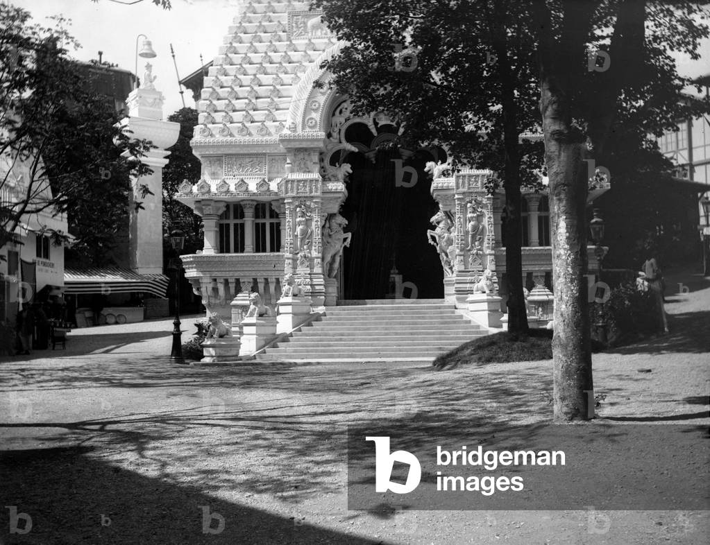 French India Pavilion, Trocadéro, Universal Exhibition of 1900