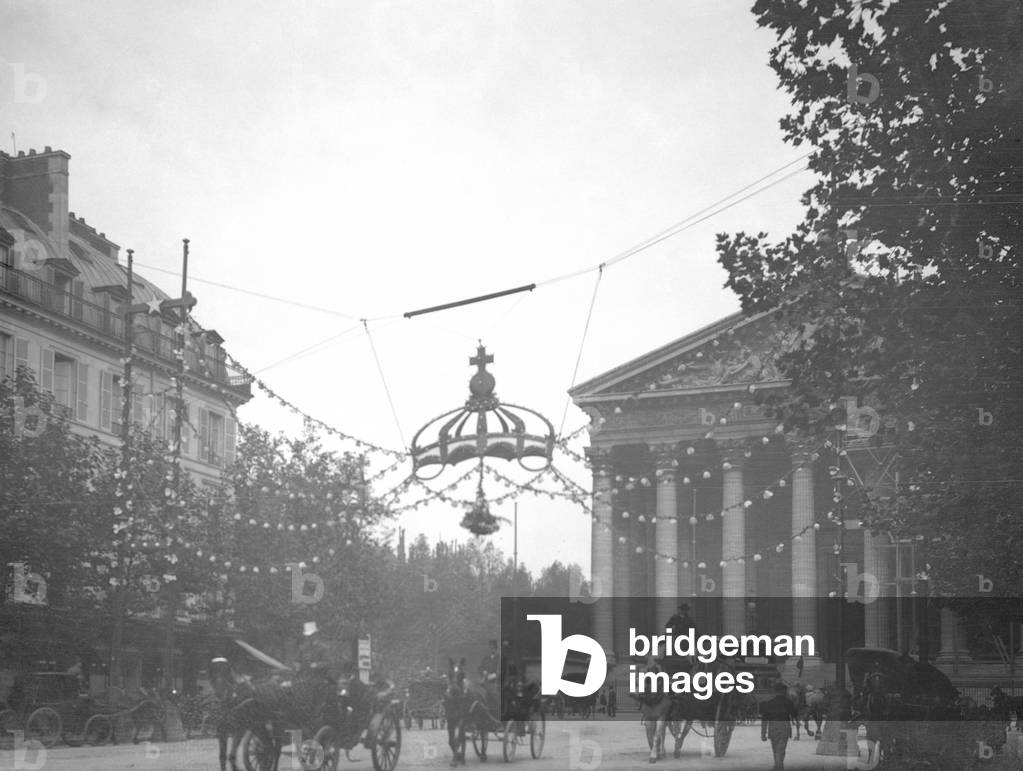 Franco-Italian Festival Portico, Rue du Faubourg Saint-Honoré, Paris (1903)