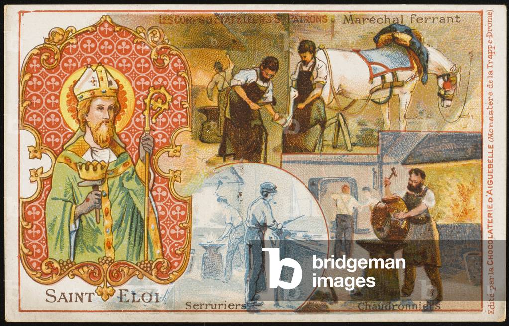 Image de Estampe représentant ELOI/RELIGIUS SAINT 1801 par French School