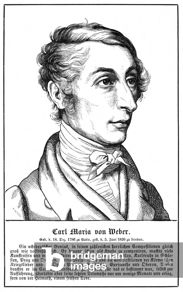 Image of Engraving depicting WEBER 1801