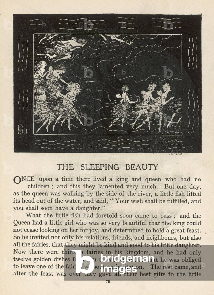 Immagine di Stampa "C'ERA UNA VOLTA..." 1920 di Jennie Harbour