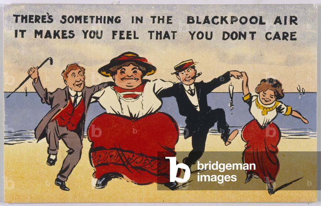 COMIC CARD/DANCING
