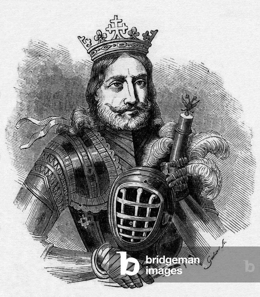 Immagine di Incisione "STEFAN DUSAN" 1864 di French School