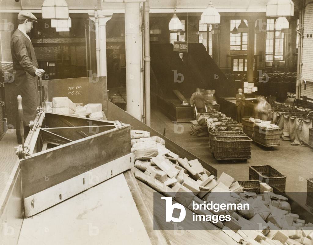 Image of Photography depicting SORTING POST 1930S 1930 by Barnaby's Studios Ltd