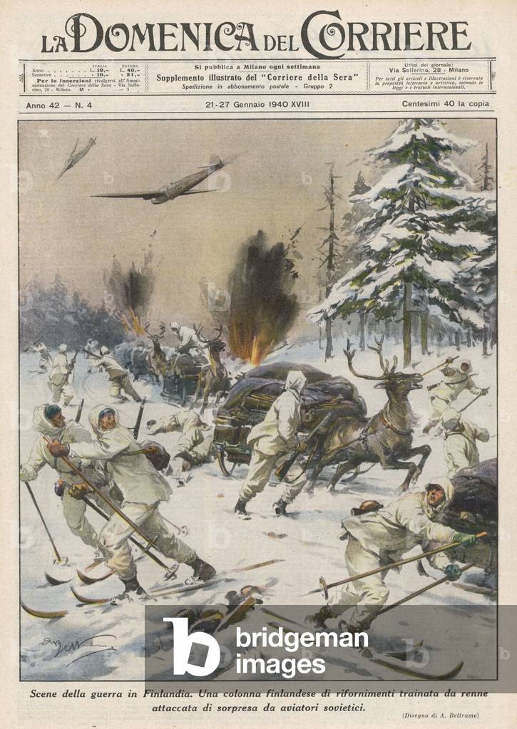 "SOWJETISCHER LUFTANG" 1940 von Achille Beltrame