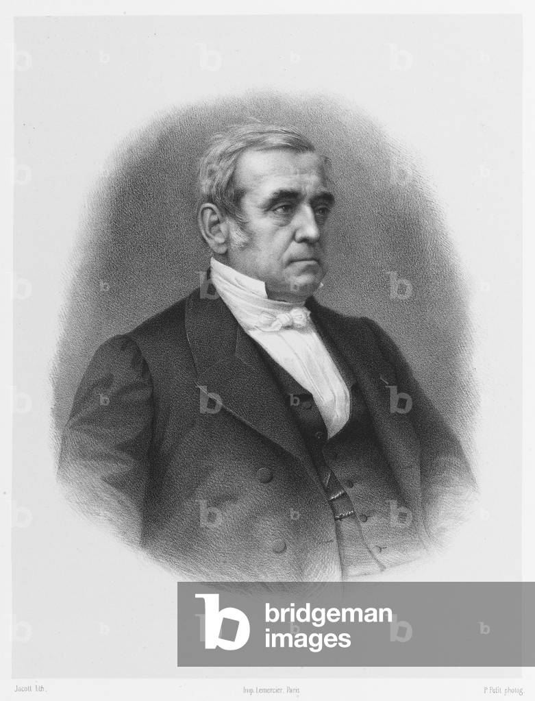 Image de Estampe représentant Jean Joseph Bugnet 1865 par Jean-Julien Jacott