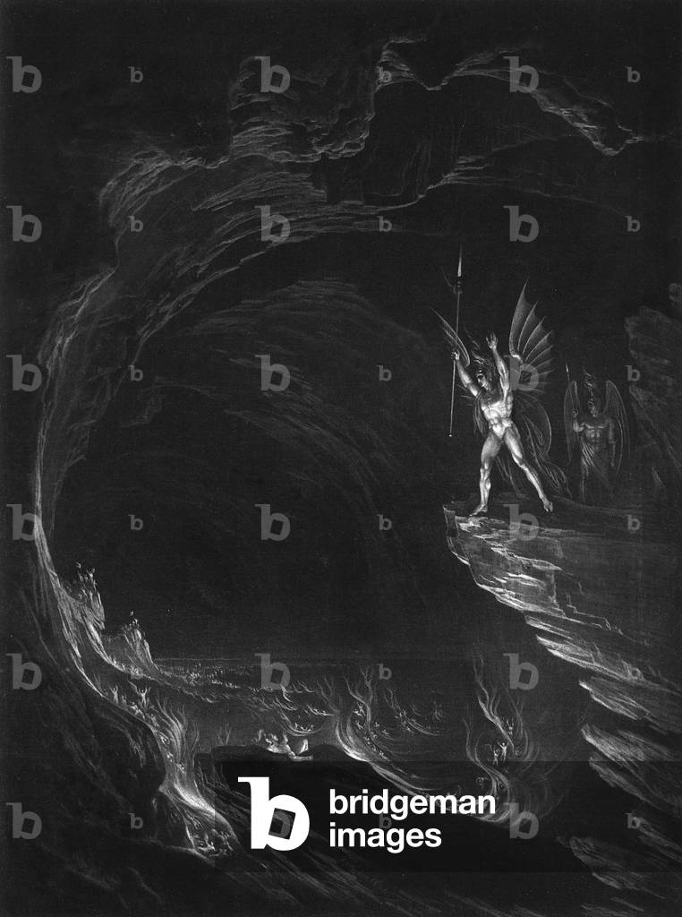 Immagine di Stampa "SATANA ALL'INFERNO" di John Martin