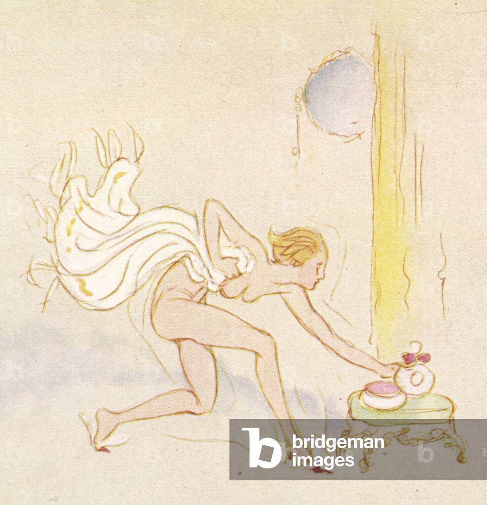 Immagine di Stampa "«Bridget saluta la primavera!»" 1933 di Alistair K. MacDonald