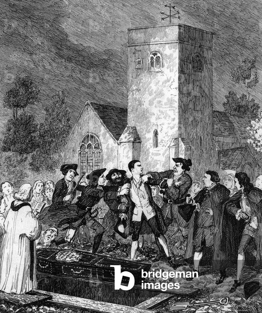 Bild von Druck "VERBRECHEN/JACK SHEPPARD" 1839 von George Cruikshank