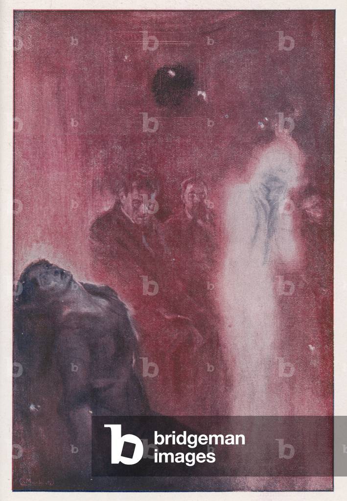Image of Print depicting DE VESMEMATERIALISATION 1912 by Serafino Macchiati