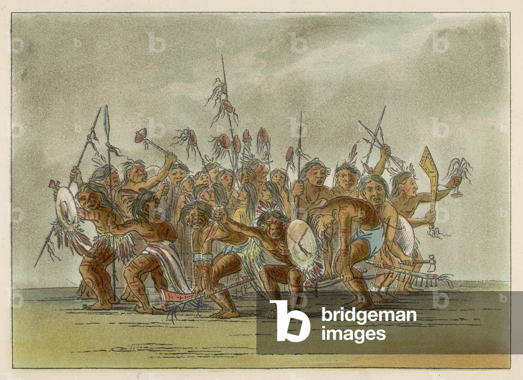 SIOUX SCALP DANCE/1830