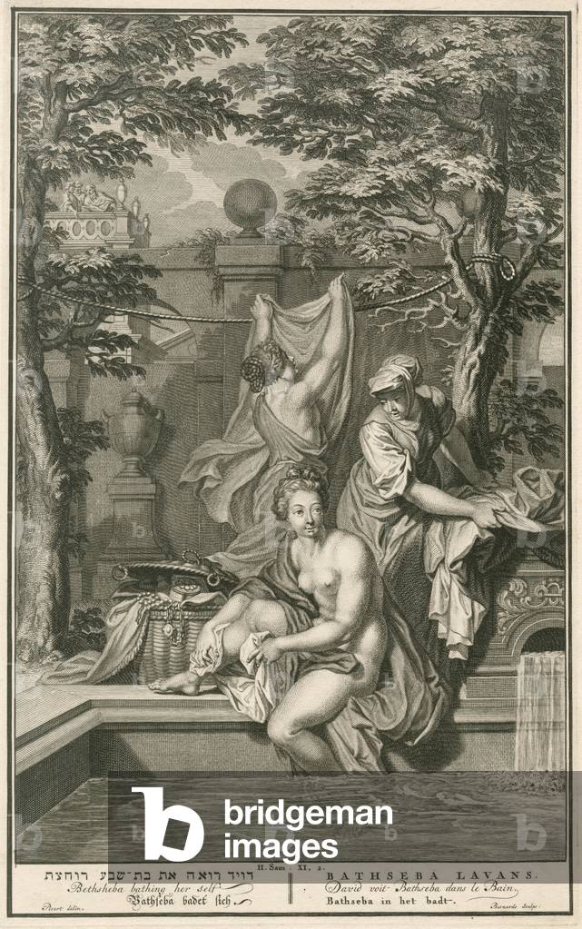 BATHSHEBA FARE IL BAGNO